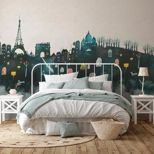 Carta da parati Paris di Instabilelab