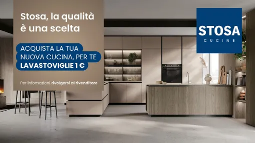 Acquista la tua nuova cucina, per te lavastoviglie 1€