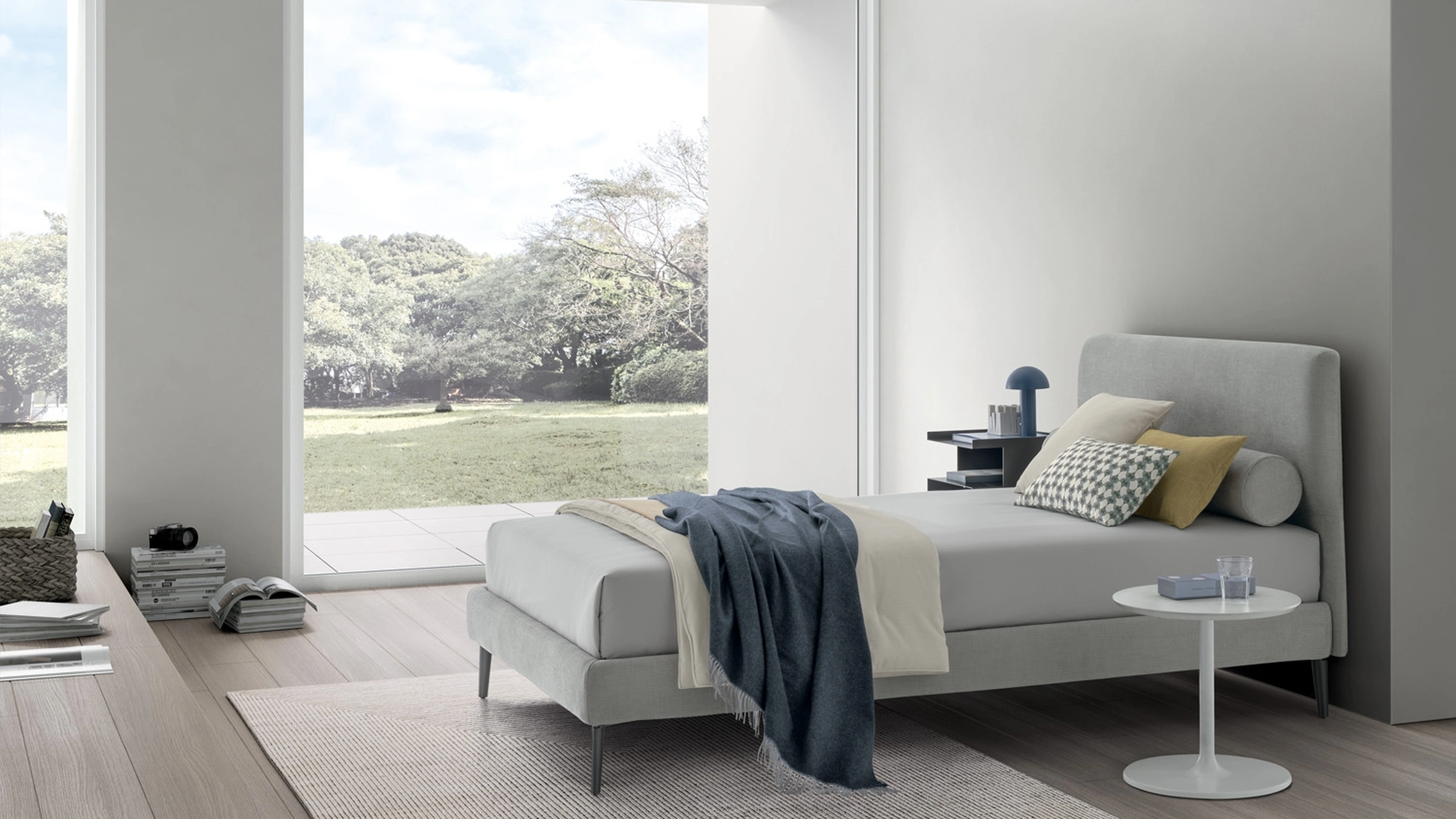 Letto in tessuto Benny di V&Nice