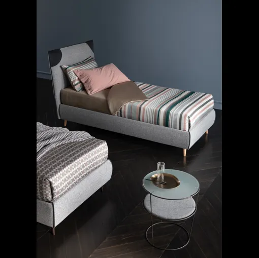 Letto singolo con testiera Soul Young Licony di Altrenotti