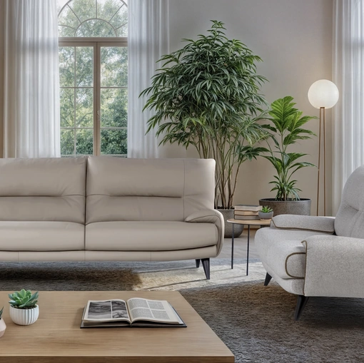 Divano lineare Banquette di Calia