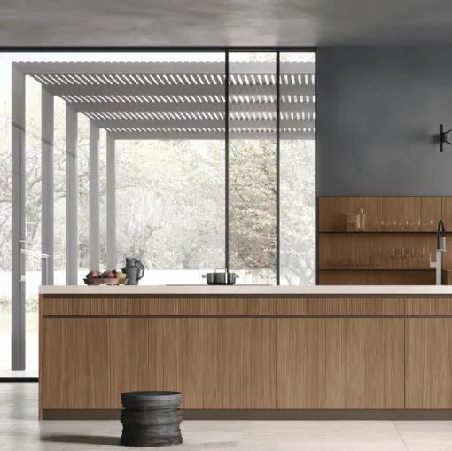Cucina in legno Natural