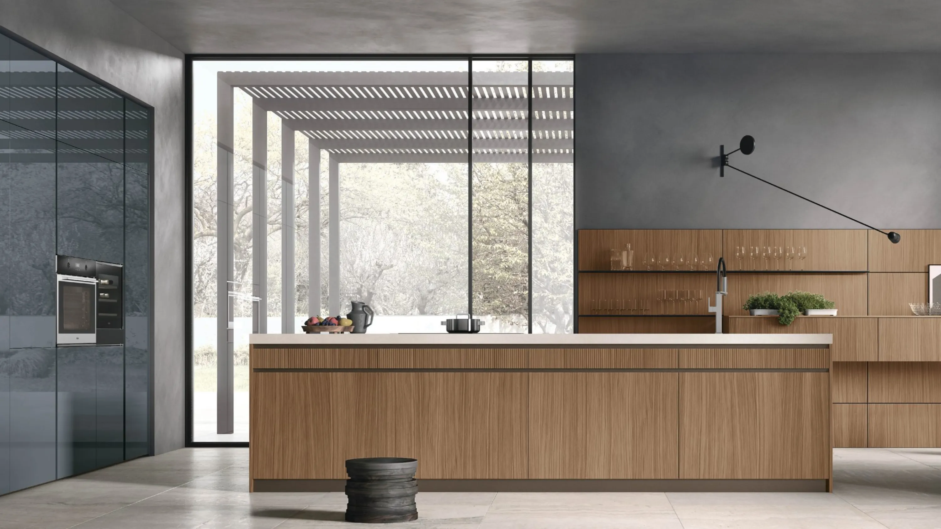 Cucina in legno Natural