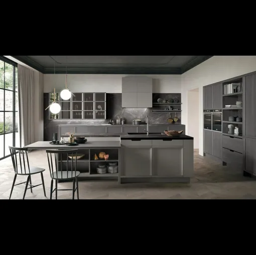 Cucina Classica con isola Newport di Stosa